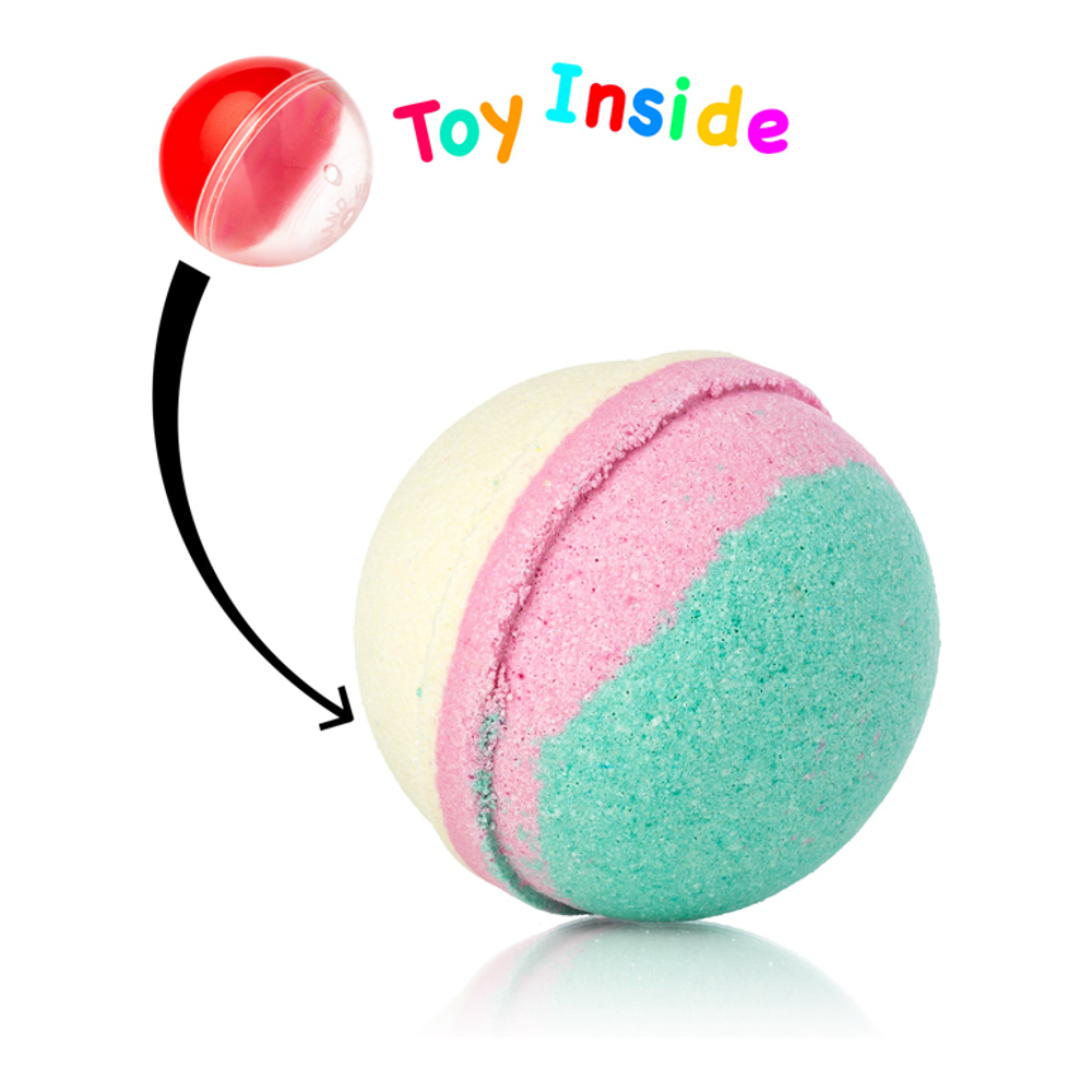 'Lollipop' Handmade Bath Bomb, Toy - Cotton Candy 1 Unit