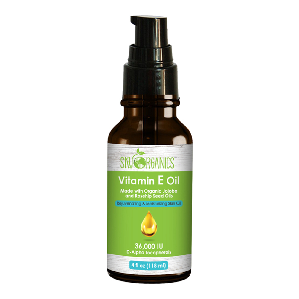 Huile émolliente 'Vitamin E' - Huile d'églantier, Huile de Jojoba 118 ml