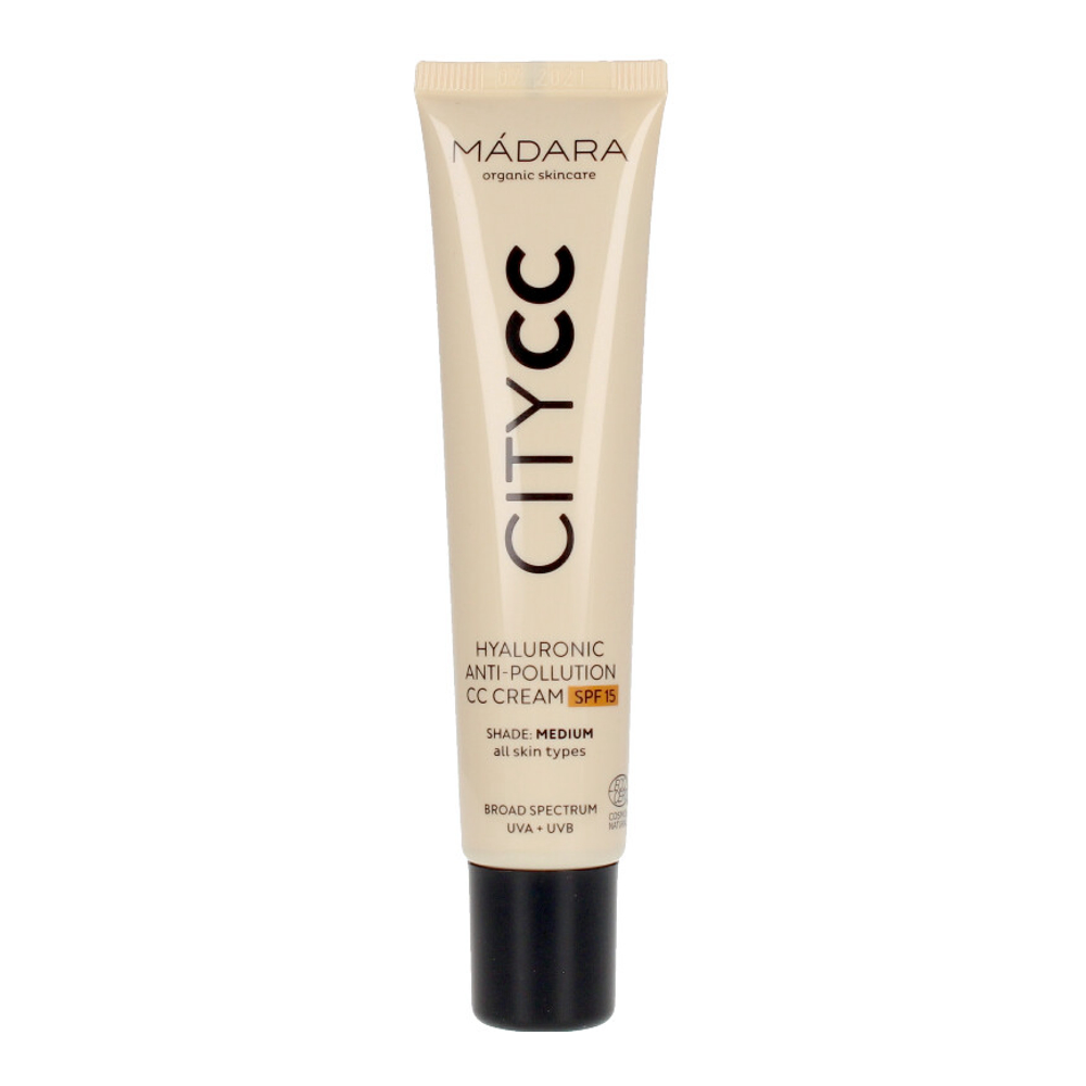 Crème CC 'Citycc Hyaluronic Anti-Pollution Spf16' medium - 40 m