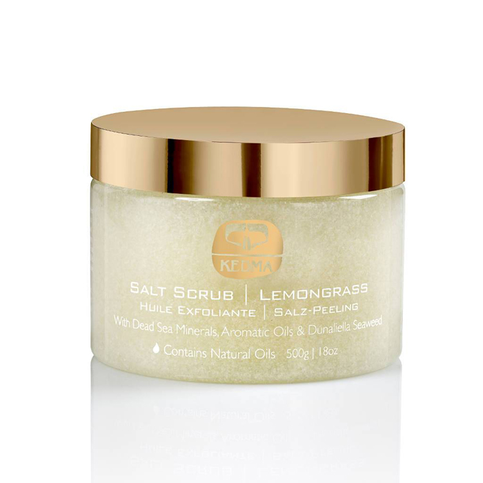 'Dead Sea Minerals Salt Lemongrass' Body Scrub - 500 g