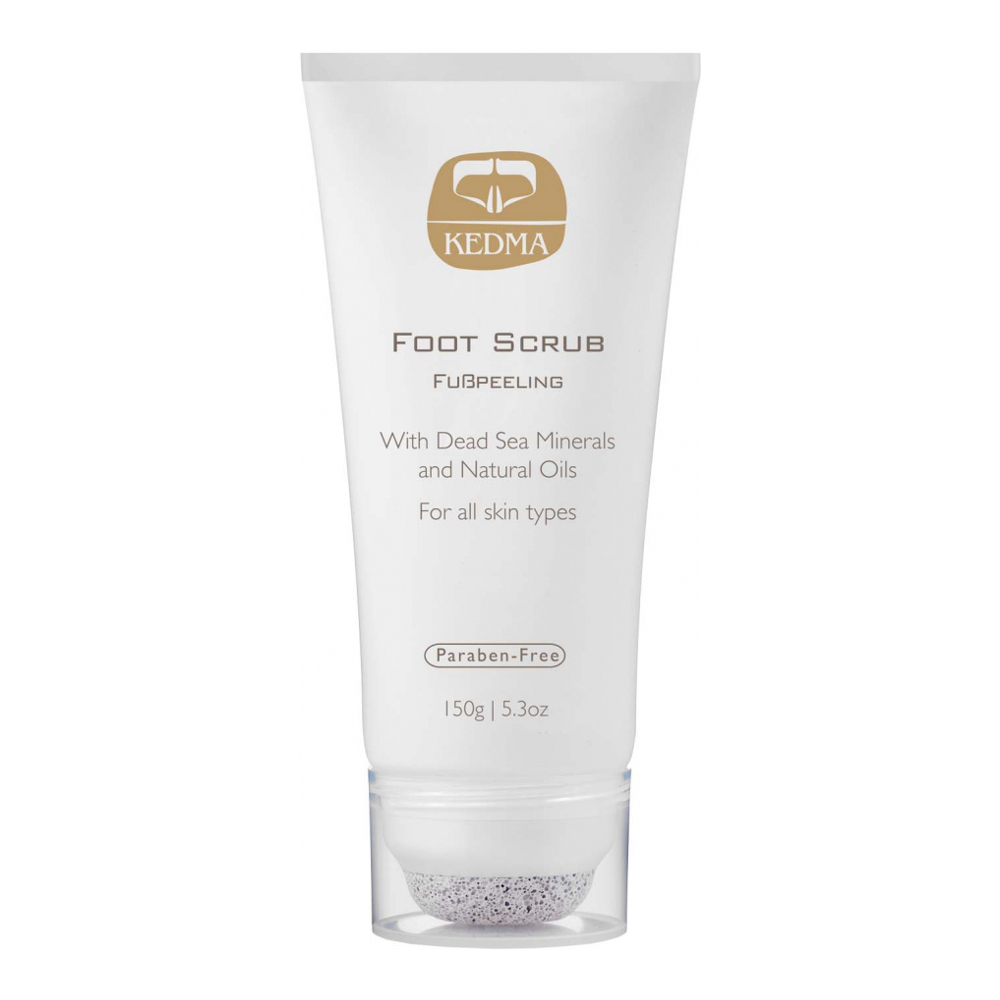 'Dead Sea Minerals and Natural Oils' Foot Scrub - 150 g