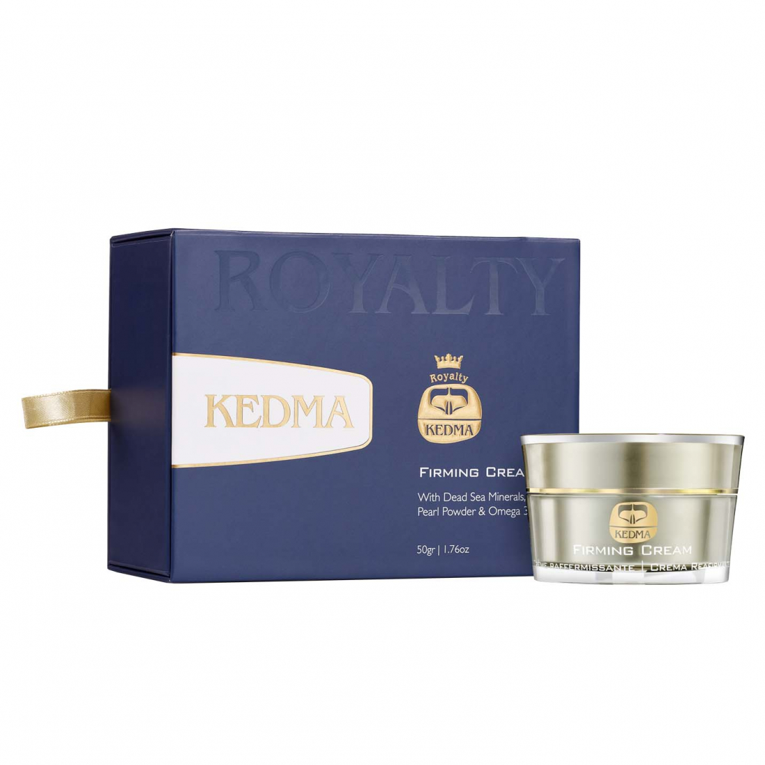 Crème raffermissante 'Royalty Dead Sea Minerals, Pearl Powder & Omega 3' - 50 g