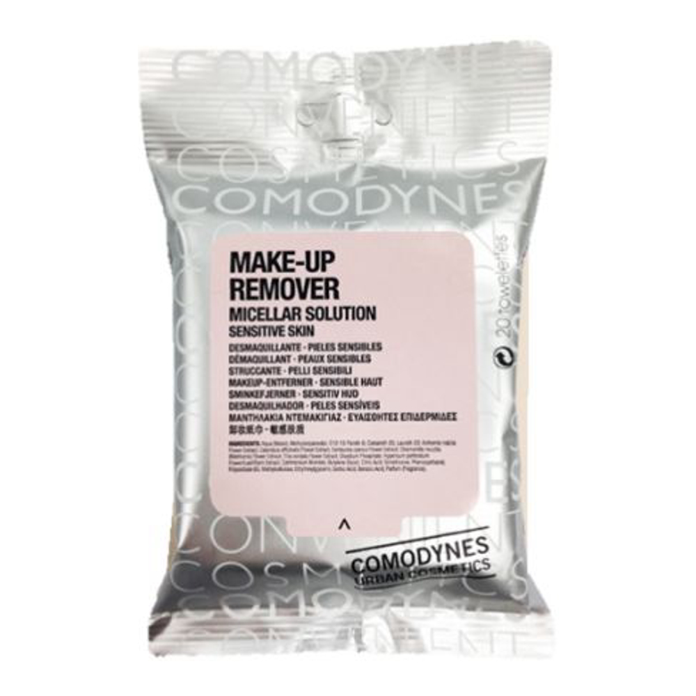 'Micellar Solution' Make-Up Remover Wipes - 20 Wipes