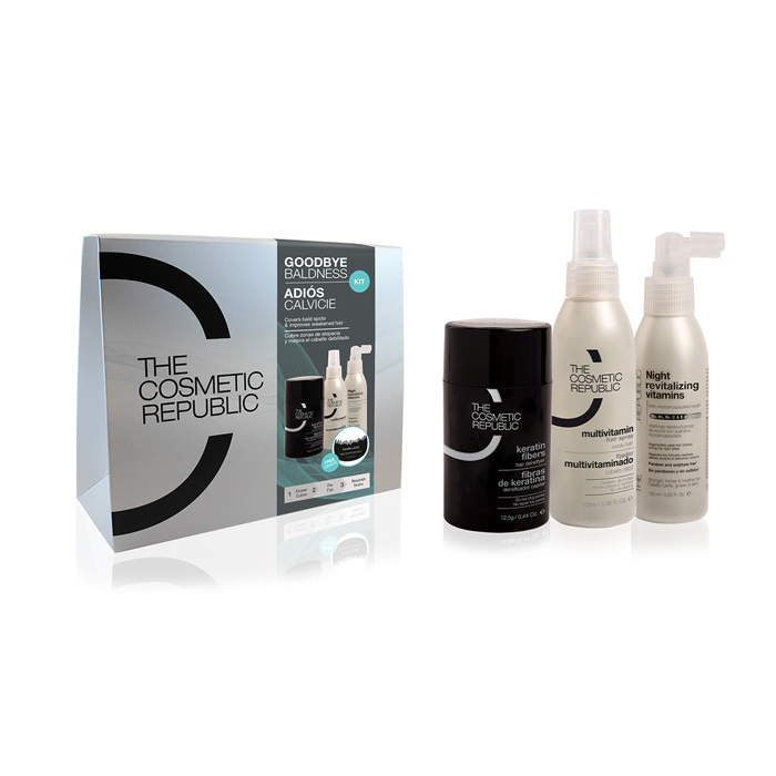 'Goodbye Baldness' Hair Treatment Set - Grey 3 Pieces