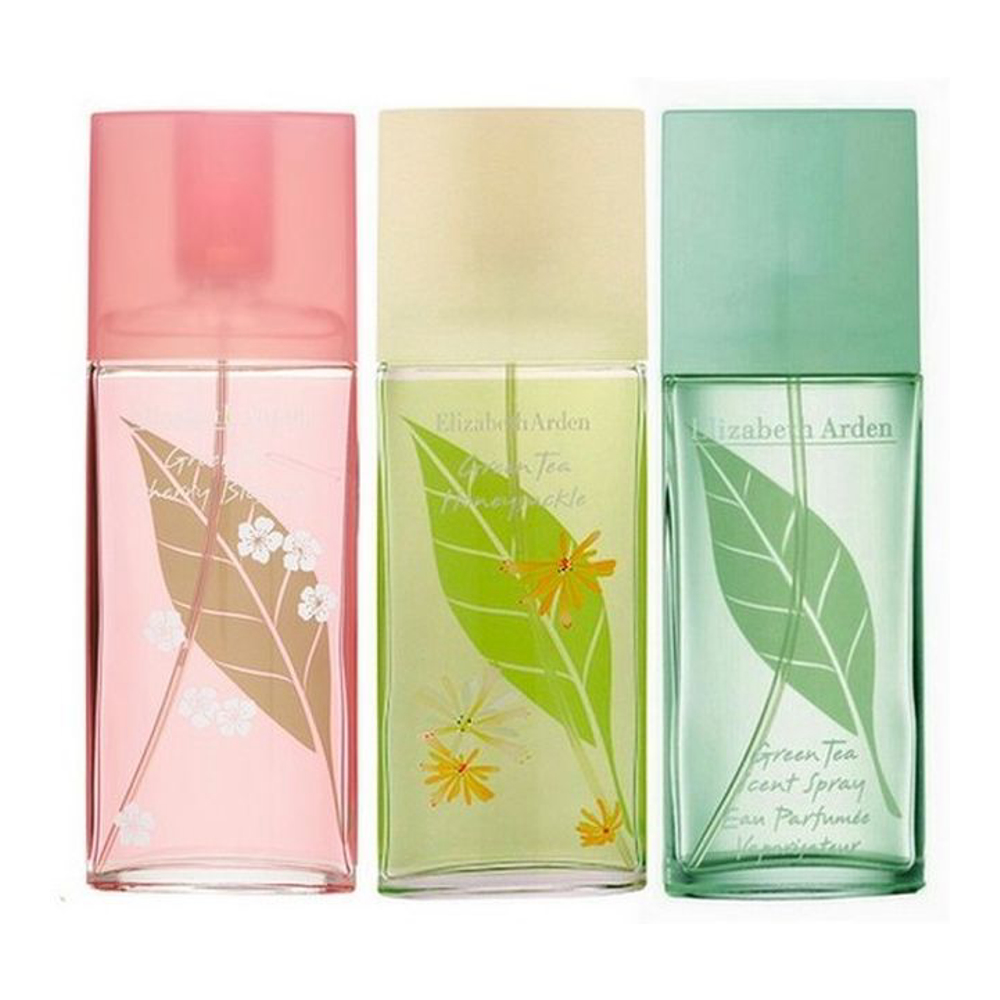 'Green Tea Travelers Exclusive' Perfume Set - 3 Pieces