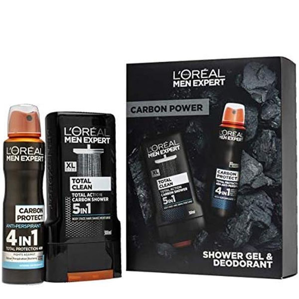 'Men Expert Carbon Power' Body Care Set - 2 Pieces