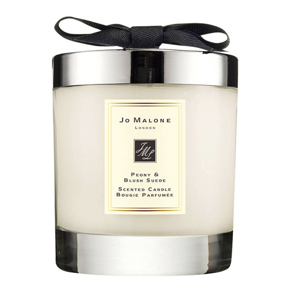 'Peony & Blush Suede' Scented Candle - 200 g