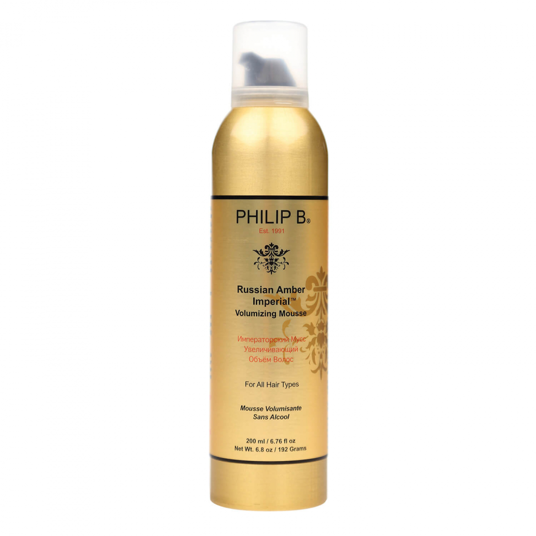 'Russian Amber Imperial Volumizing' Hair Mousse - 200 ml