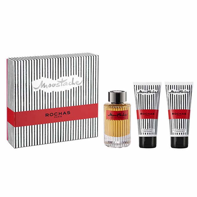 'Moustache' Coffret de parfum - 3 Pièces