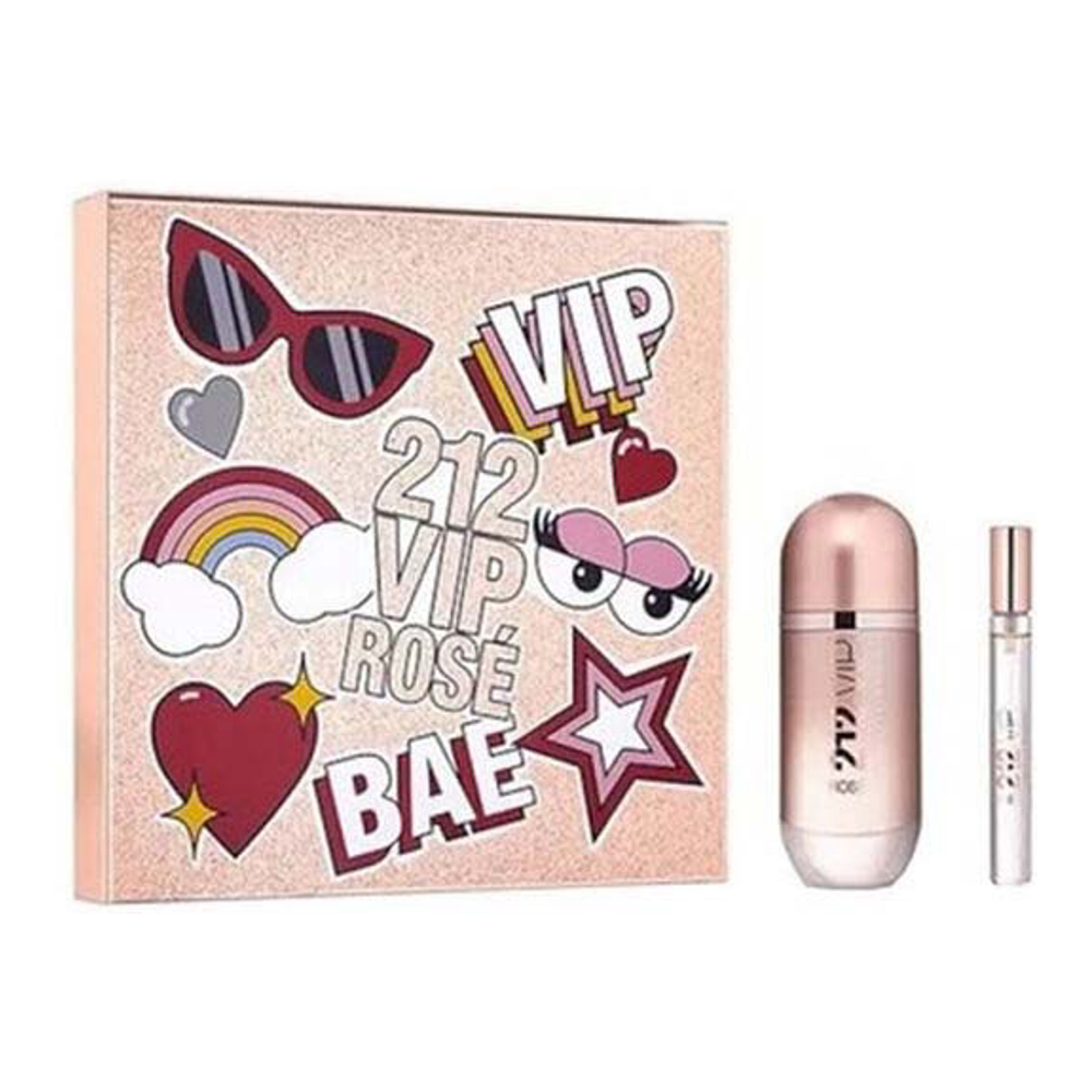 '212 Vip Rose' Perfume Set - 2 Pieces