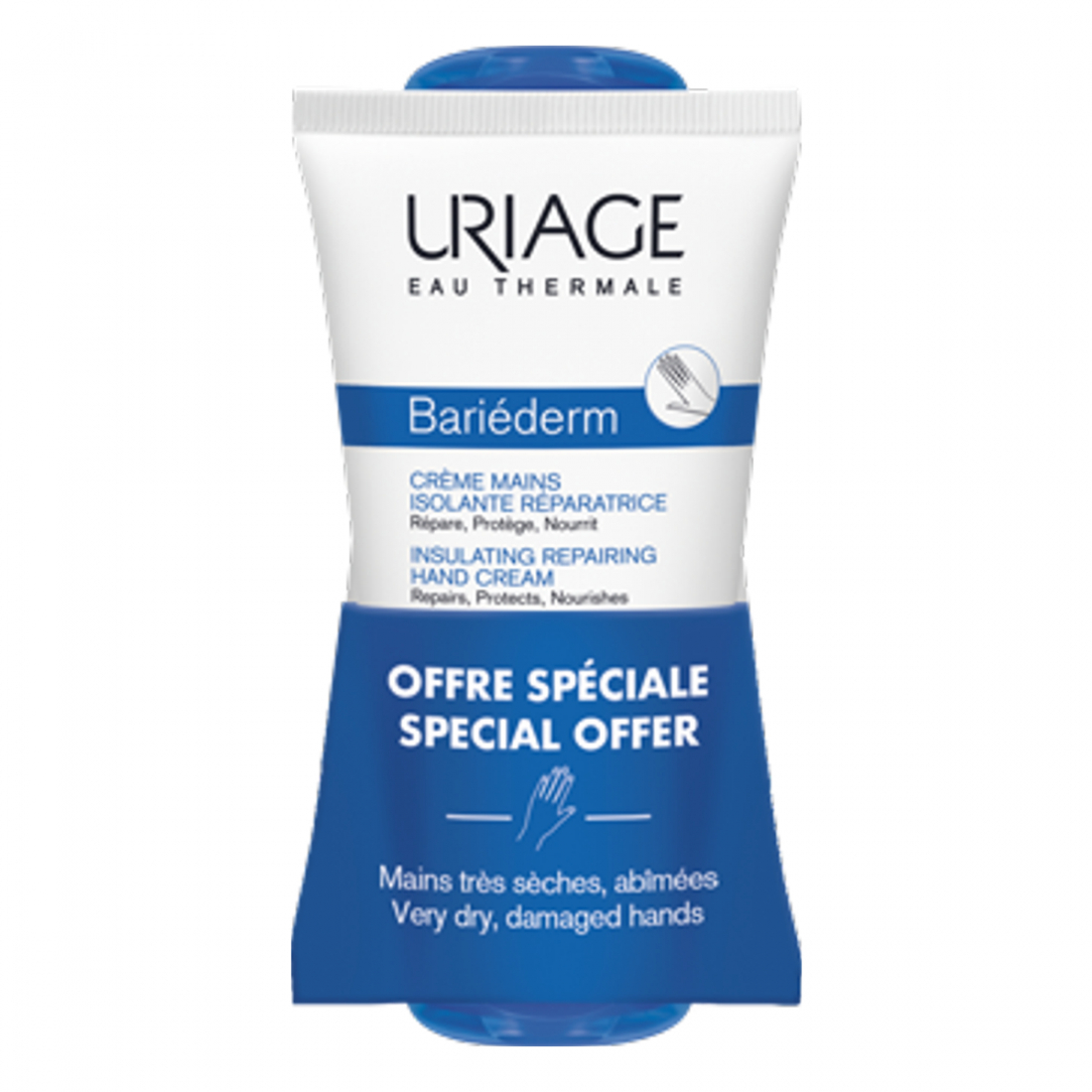 'Bariéderm Insulating' Hand Cream - 50 ml, 2 Pieces