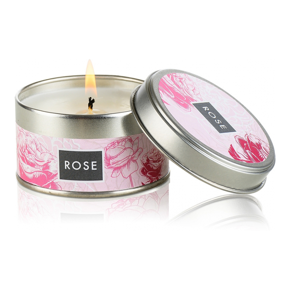 Bougie parfumée 'Rose' - 160 g