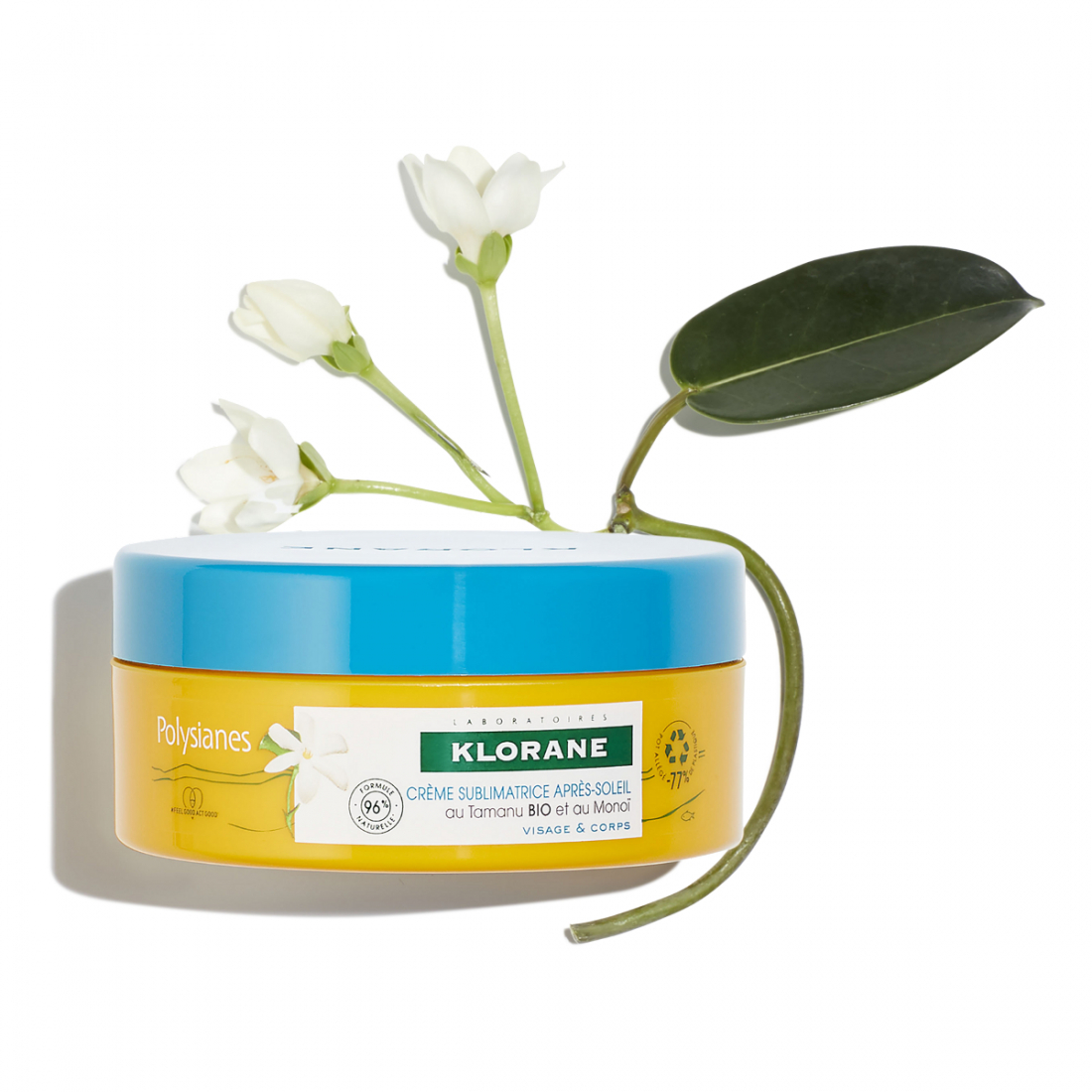 'Crème Après-Soleil au Monoï Et Tamanu Bio' - 200 ml