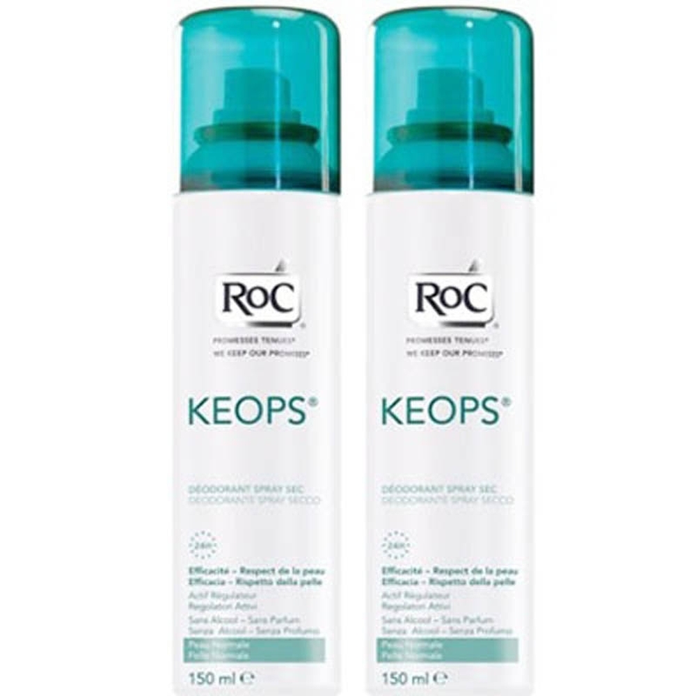 'Keops  24H' Spray Deodorant - 2 Pieces