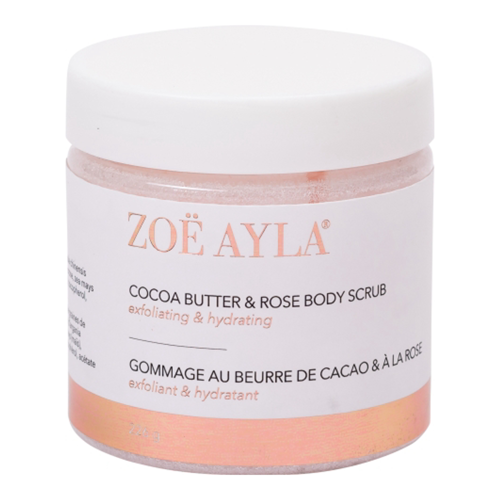 'Cocoa Butter & Rose' Body Scrub - 226 g