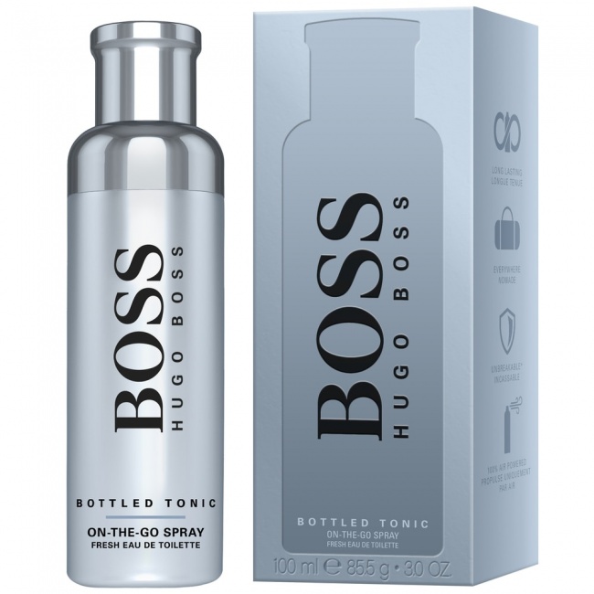 'Boss Bottled Tonic On the Go Spray Fresh' Eau de toilette - 100 ml