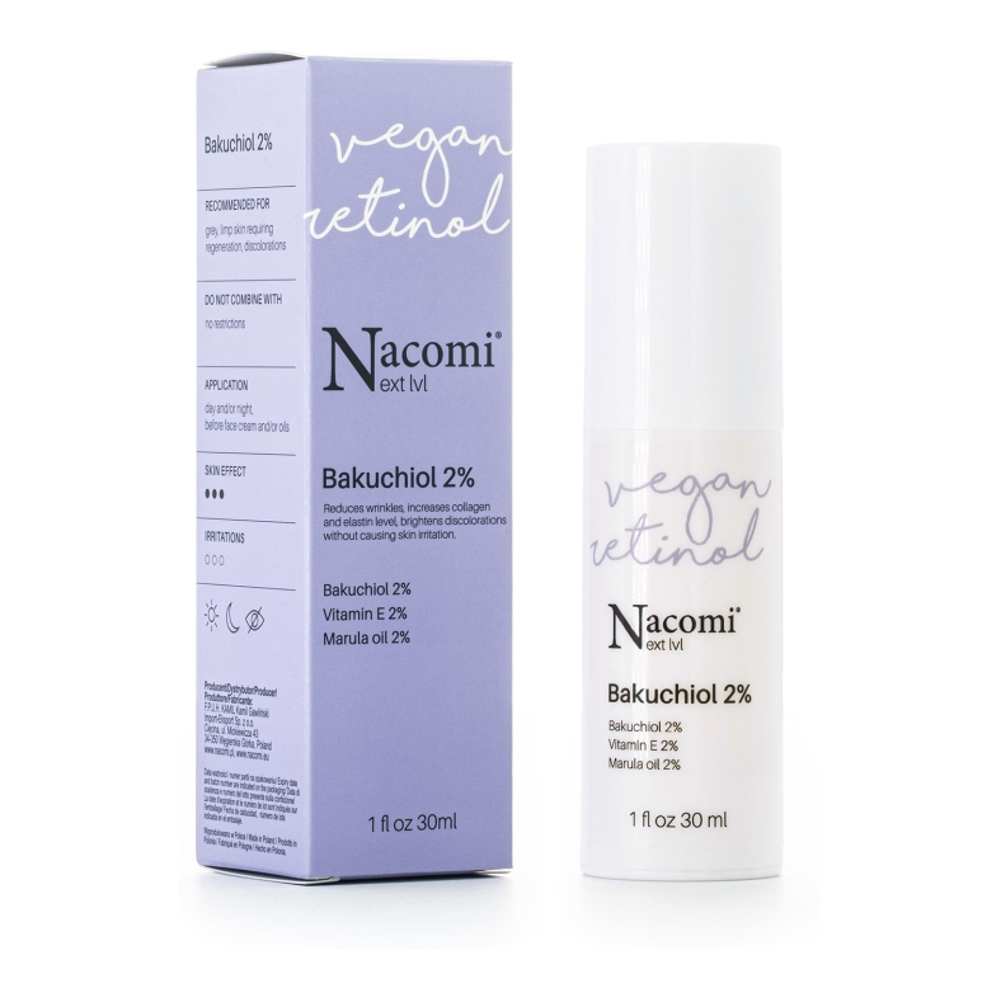 'Vegan Retinol Bakuchiol 2%' Face Serum - 30 ml