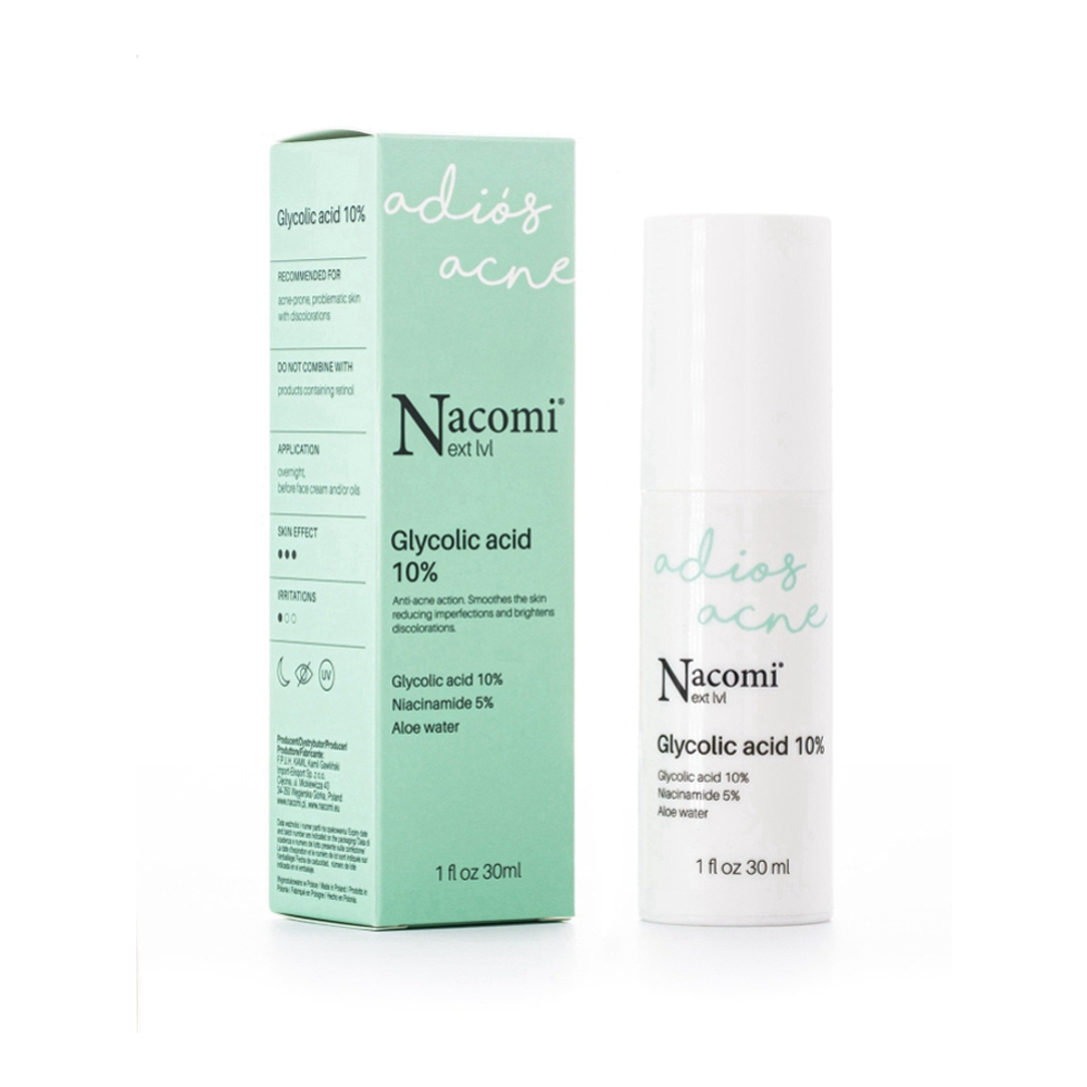 'Adios Acne Glycolic Acid 10%' Face Serum - 30 ml