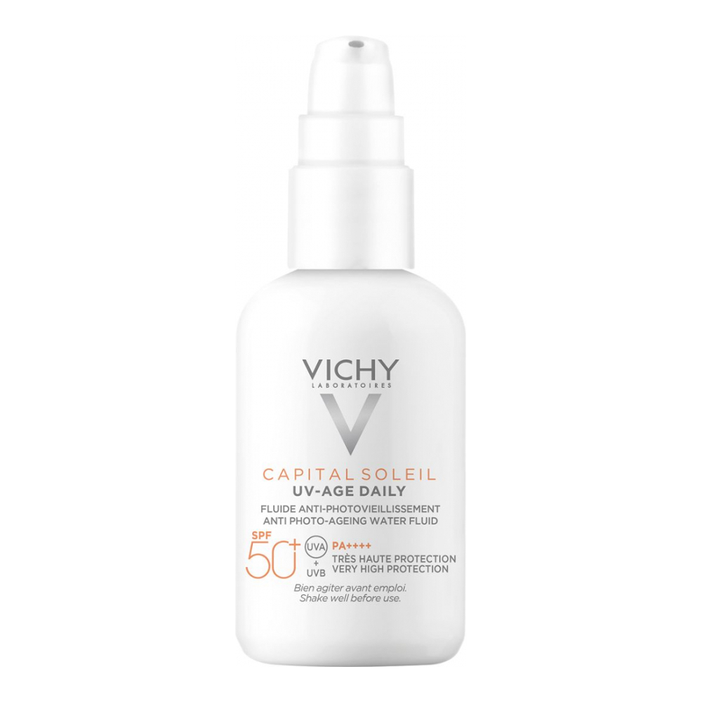 Crème solaire pour le visage 'Capital Soleil UV Age Daily SPF50+' - 40 ml