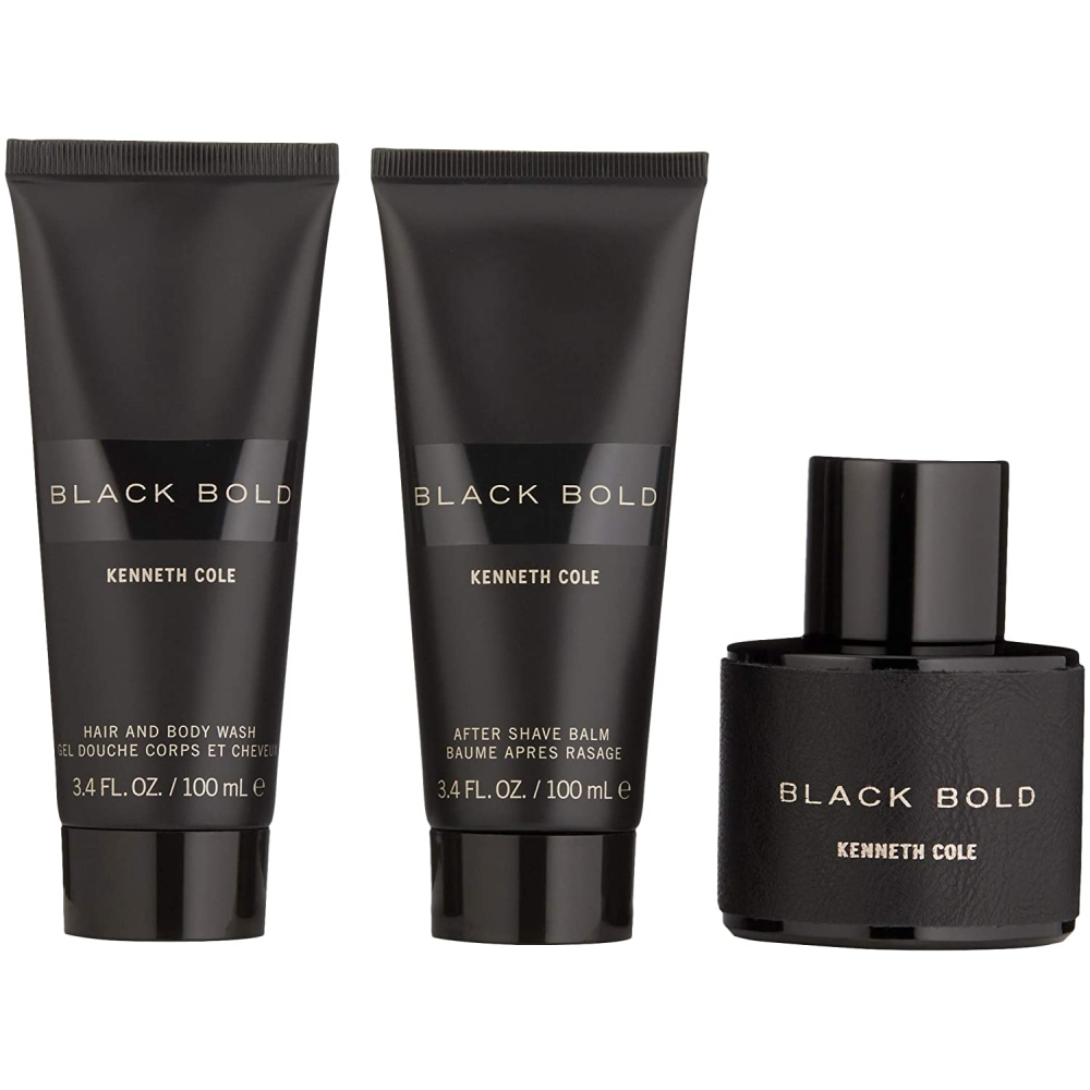 'Black Bold' Coffret de parfum - 3 Pièces