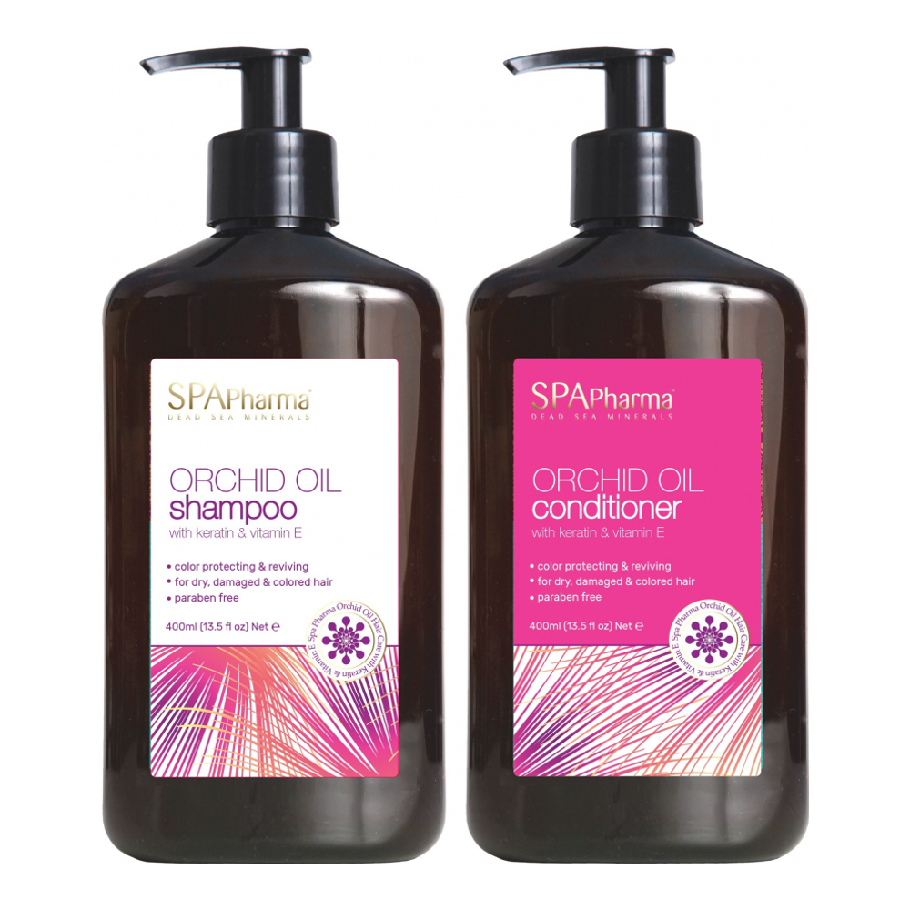 '2In1 Orchid' Hair Care Set - 2 Pieces