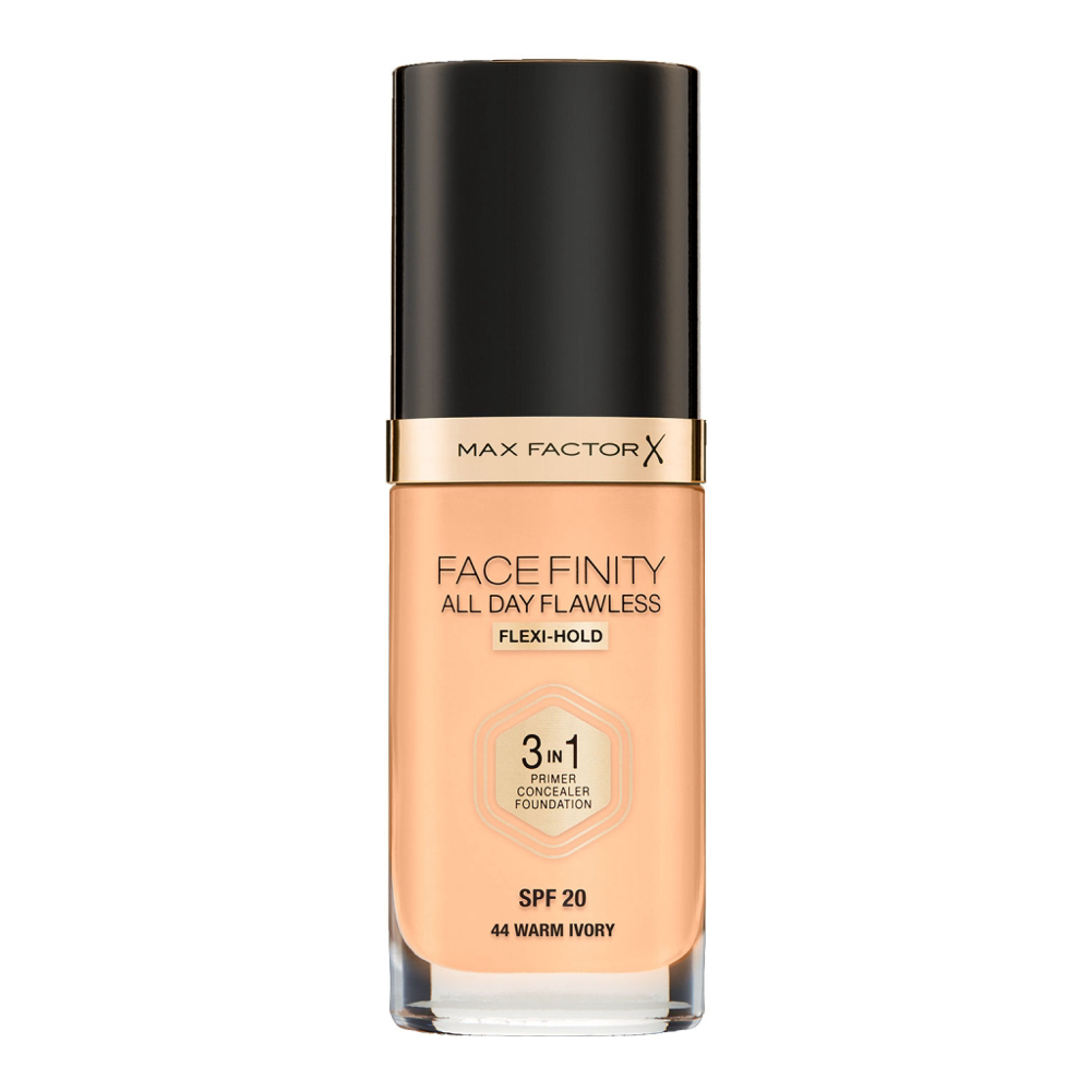 'Facefinity All Day Flawless 3 in 1' Foundation - 44 Warm Ivory 30 ml