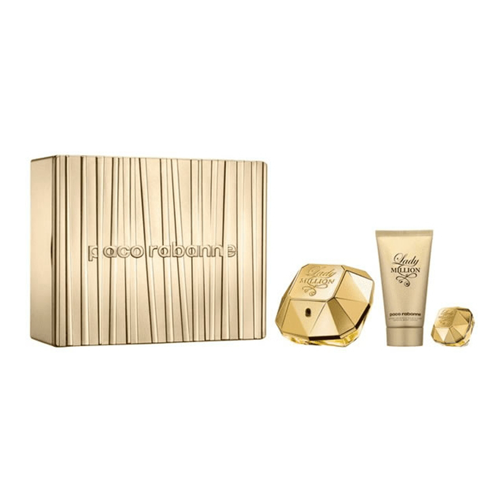 'Lady Million' Perfume Set - 3 Pieces