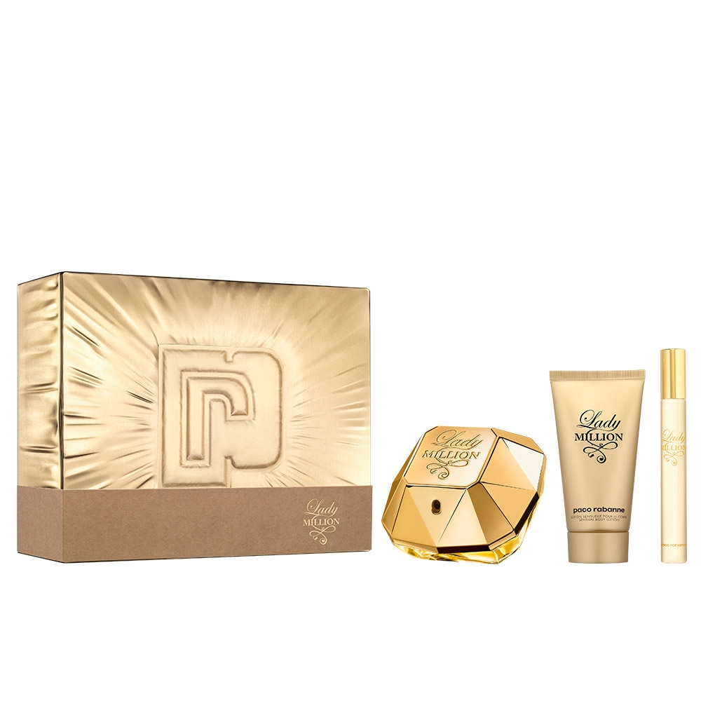 'Lady Million' Perfume Set - 3 Pieces