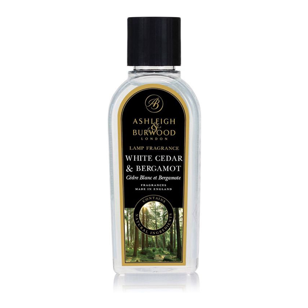 'White Cedar & Bergamot' Duftnachfüllung für Lampen - 250 ml