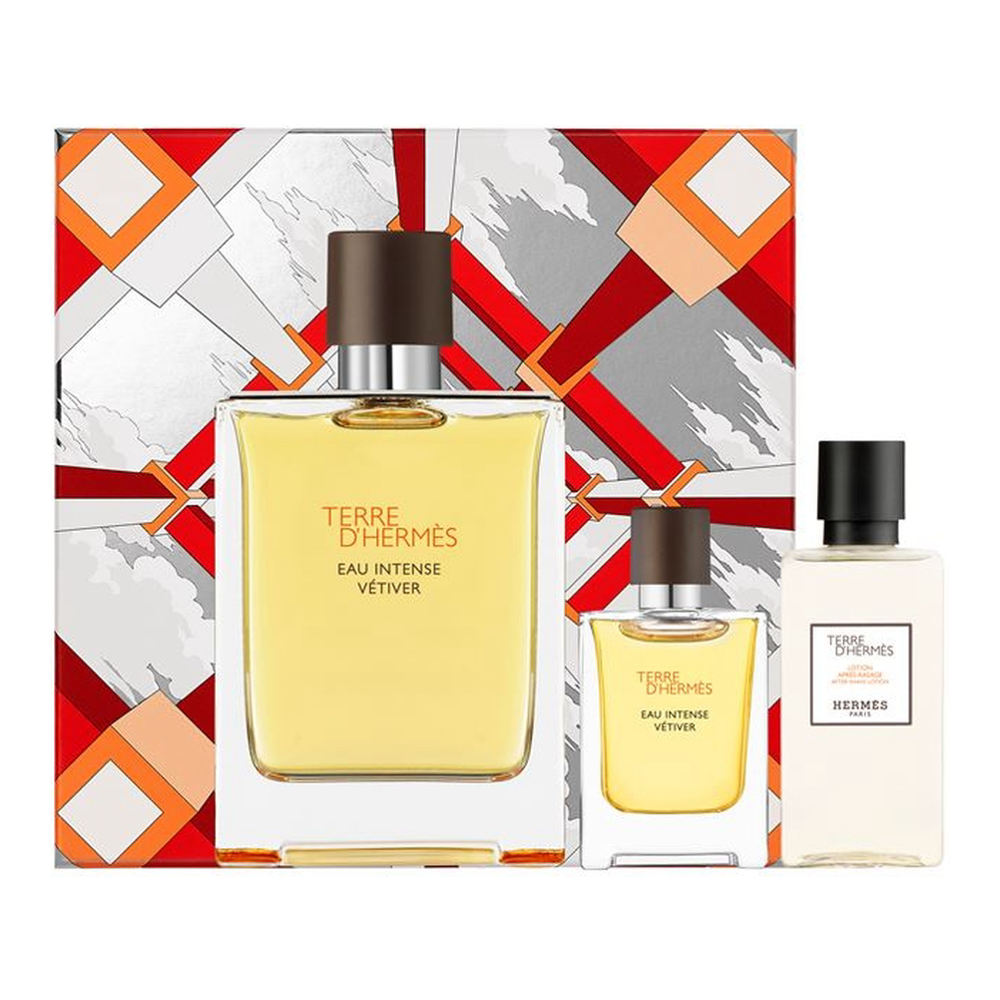 'Terre d'Hermès Eau Intense Vétiver' Perfume Set - 3 Pieces