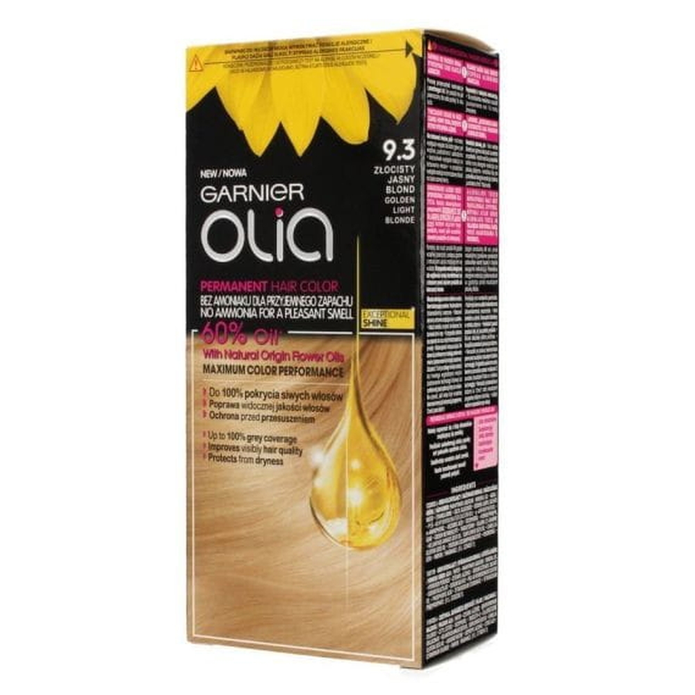 'Olia' Dauerhafte Farbe - 9.3 Golden Light Blonde