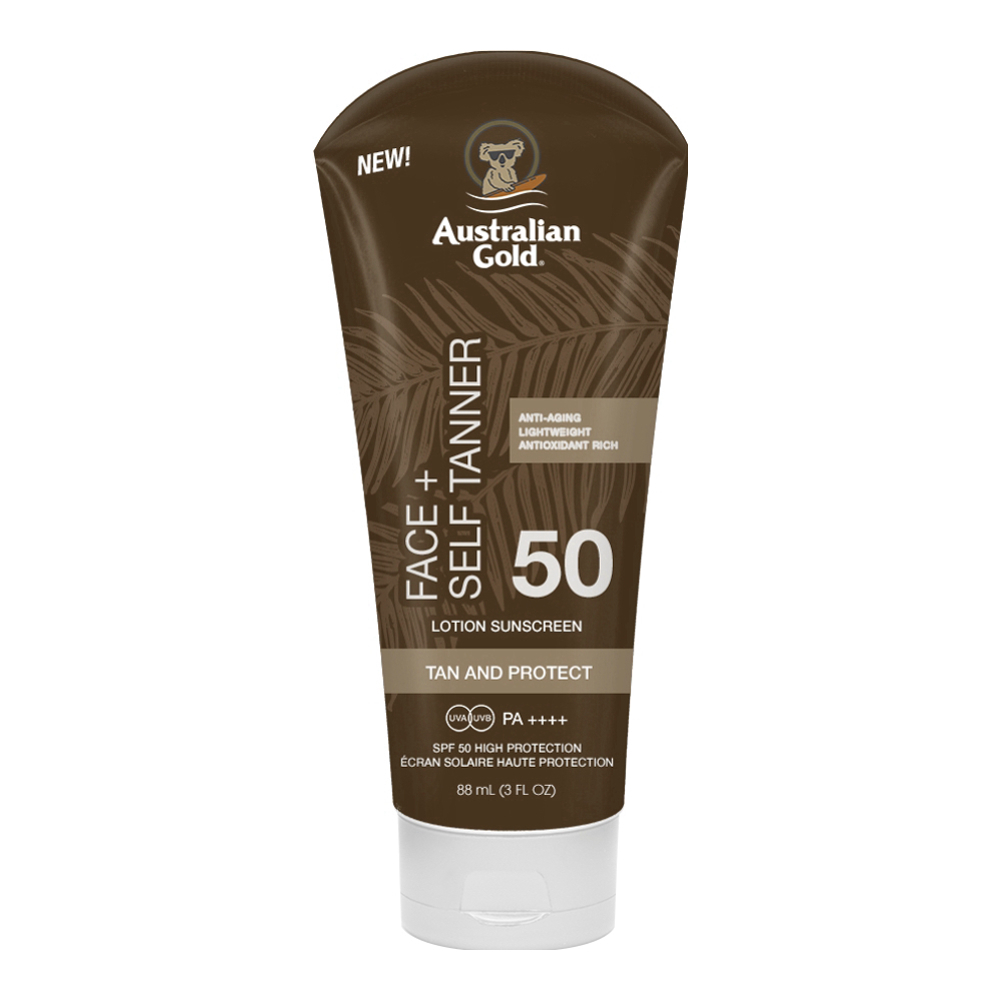 Autobronzant pour le visage 'SPF50' - 88 ml