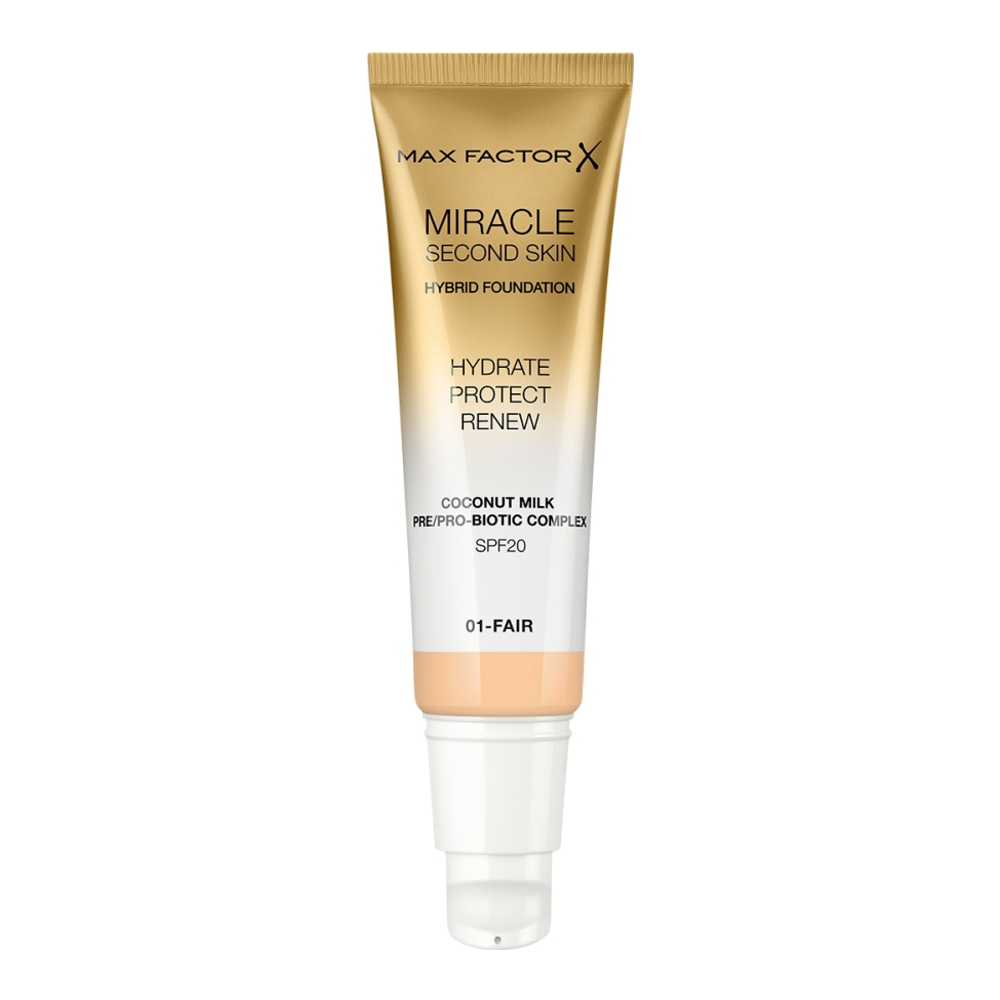 'Miracle Second Skin Hybrid' Foundation - 01 Fair 30 ml