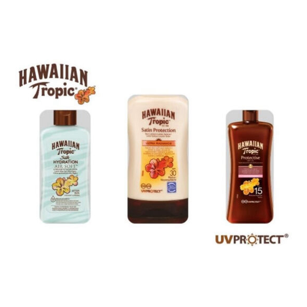 Set de soins solaires 'Hawaiian Tropic Travel' - 3 Pièces