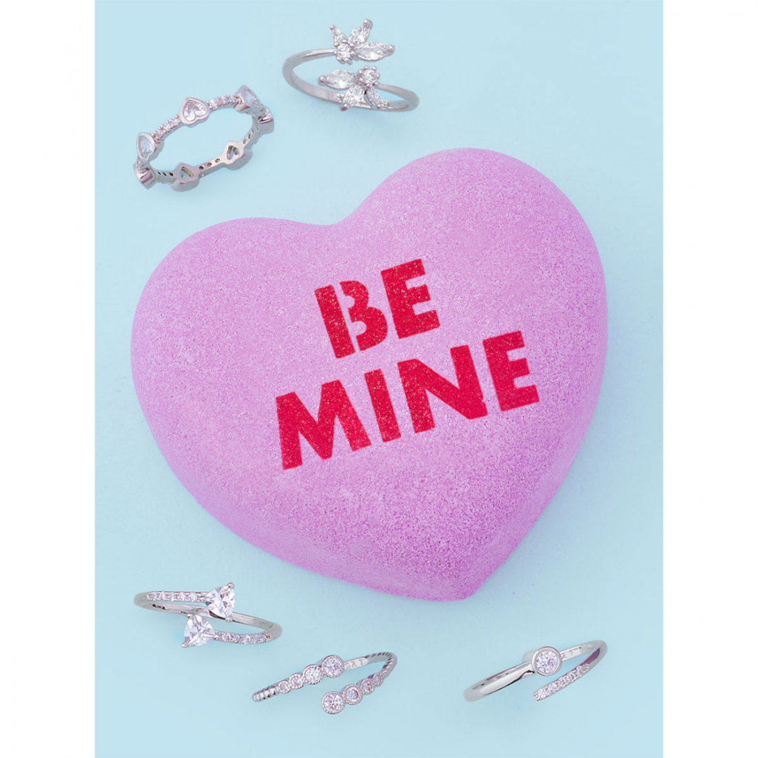 Women's 'Be Mine Conversation' Bath Bomb Set - 240 g