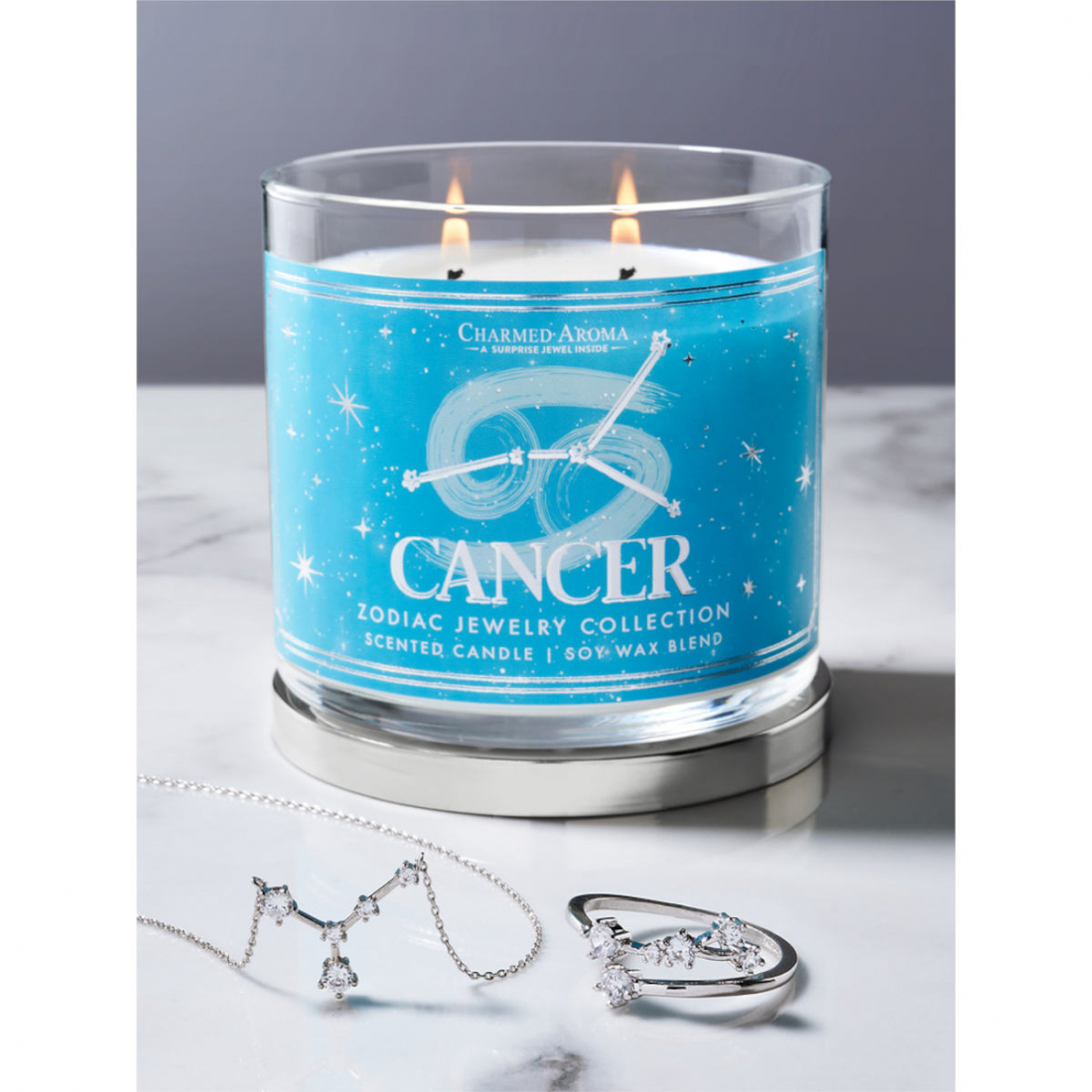Women's 'Cancer' Candle Set - 700 g