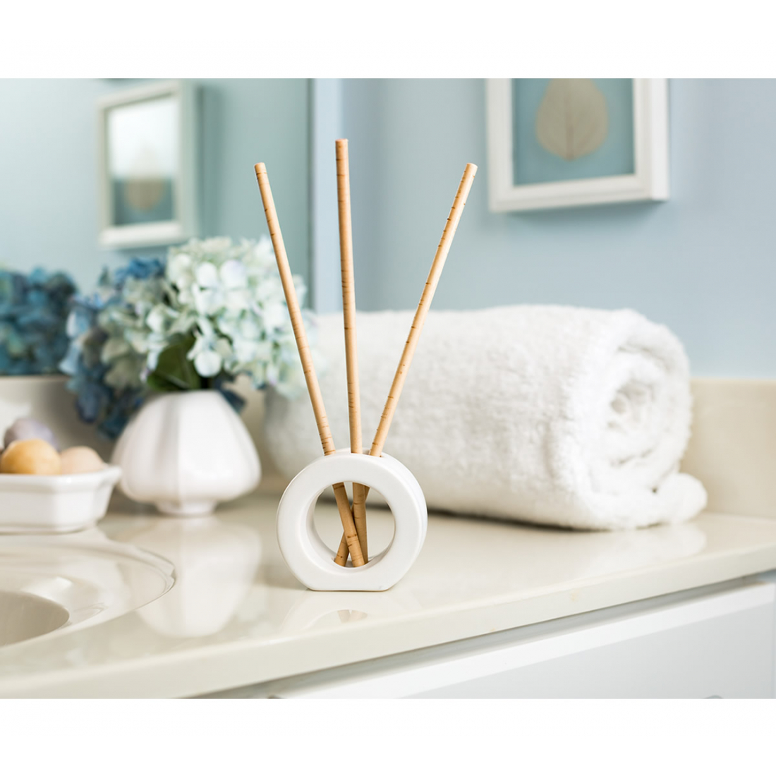 'Coastal Waves' Diffuser Sticks - 6 Sticks