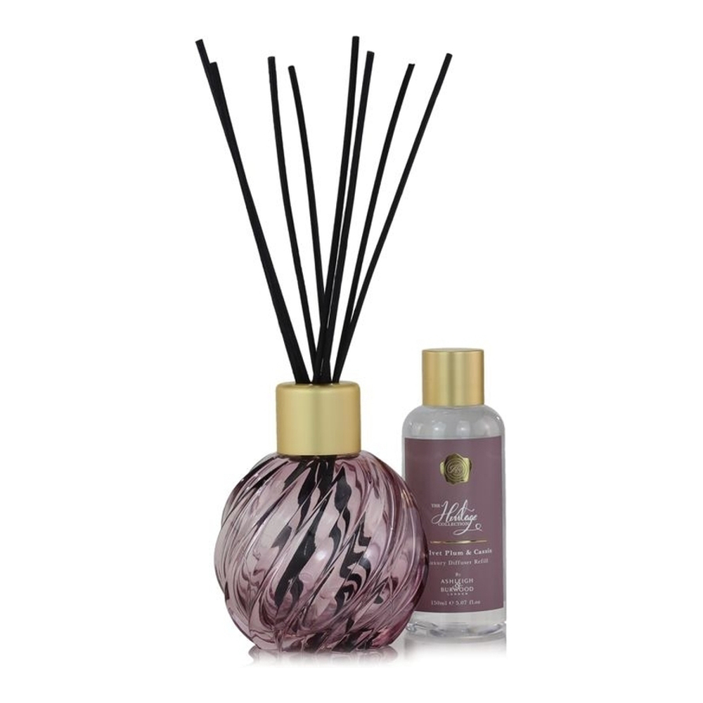 Ensemble de diffuseurs 'Mauve Spiral' - 150 ml