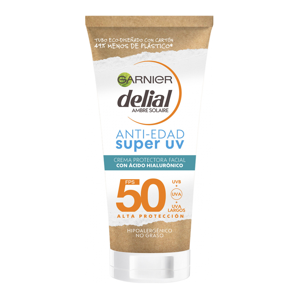 'Ambre Solaire Super UV Protection SPF50' Anti-Aging Sun Cream - 50 ml