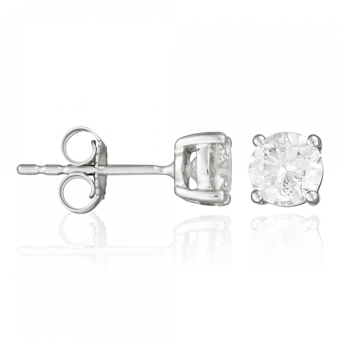 Women's 'Single Diamond' Earrings