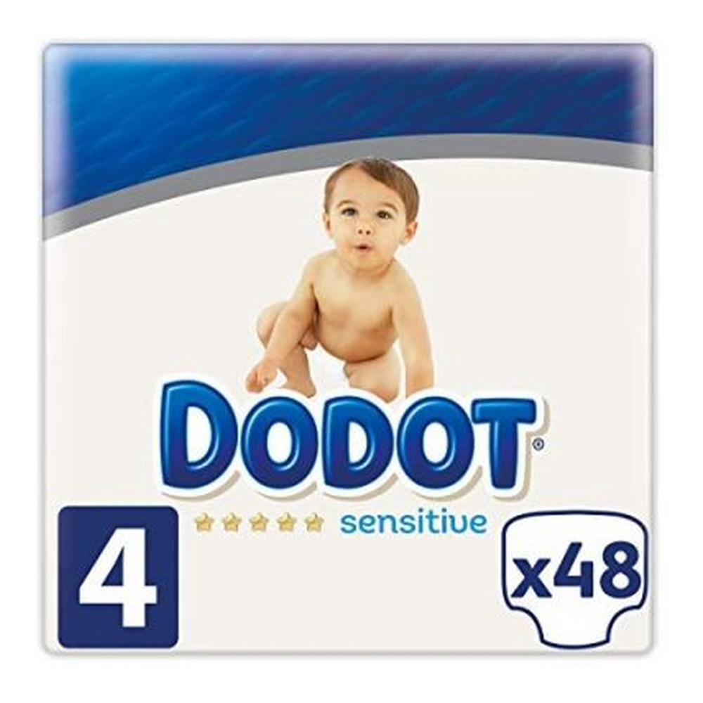 'Sensitive T4' Diapers - 48 Pieces