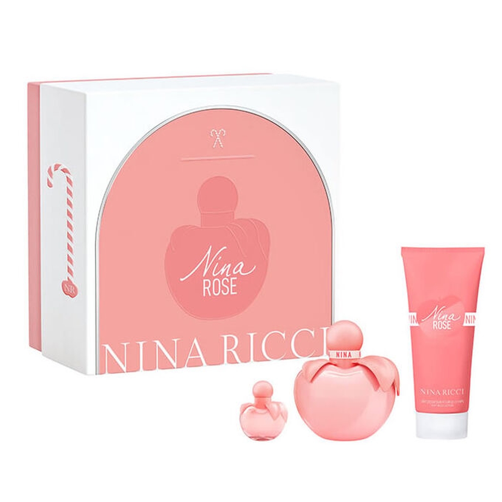 'Nina Rose' Perfume Set - 3 Pieces