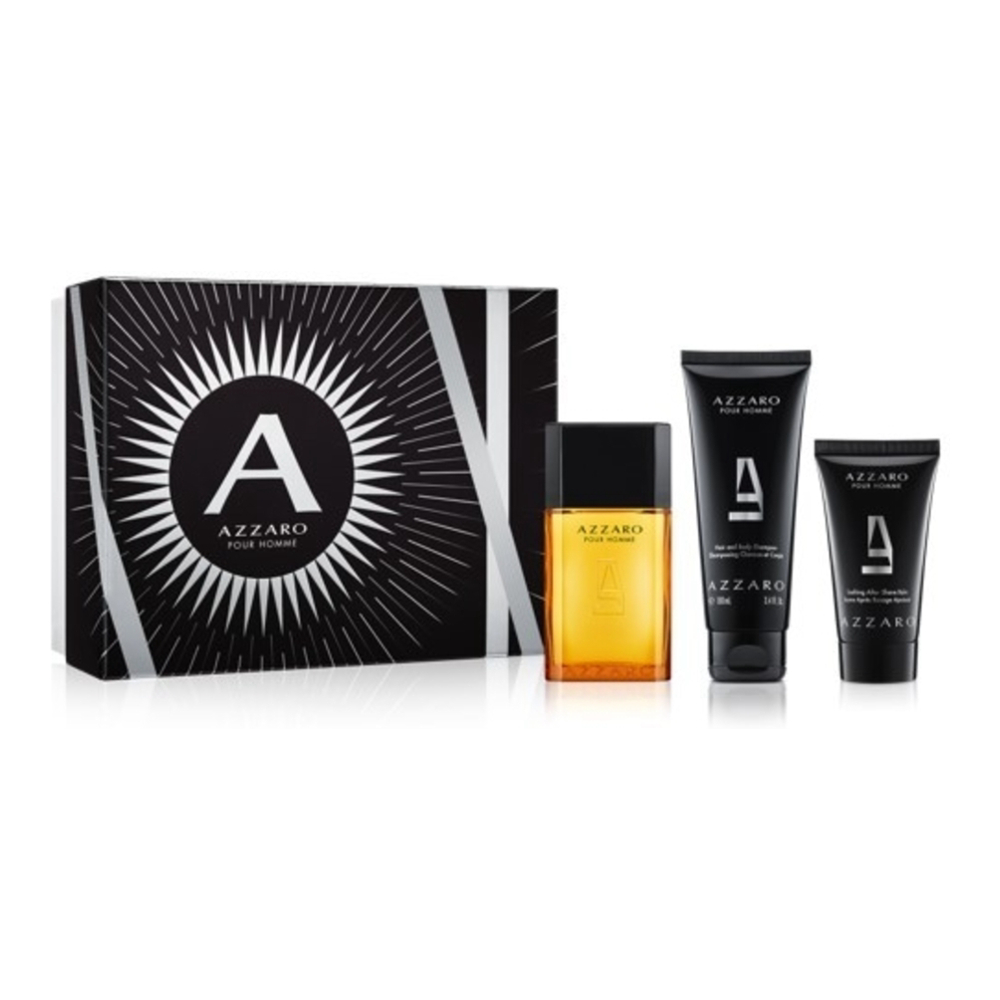 'Azzaro Pour Homme' Coffret de parfum - 3 Pièces