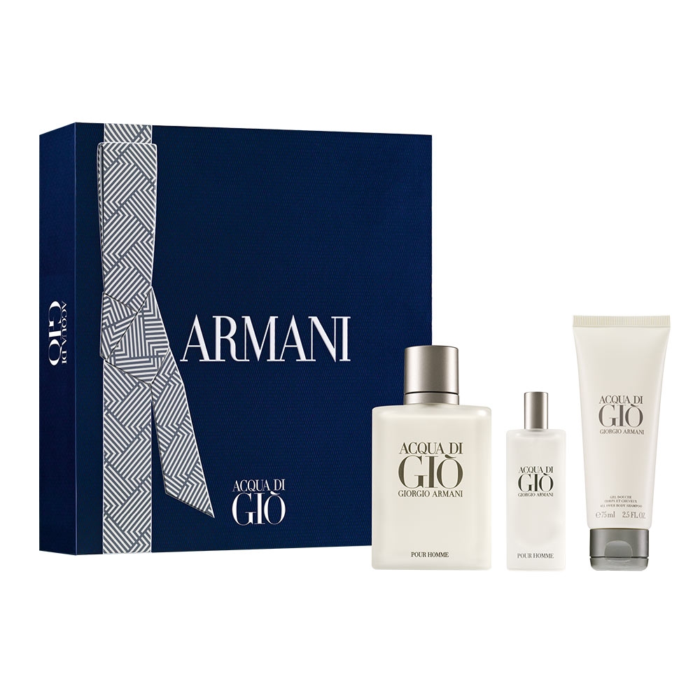 Coffret de parfum 'Acqua di Gió' - 3 Pièces