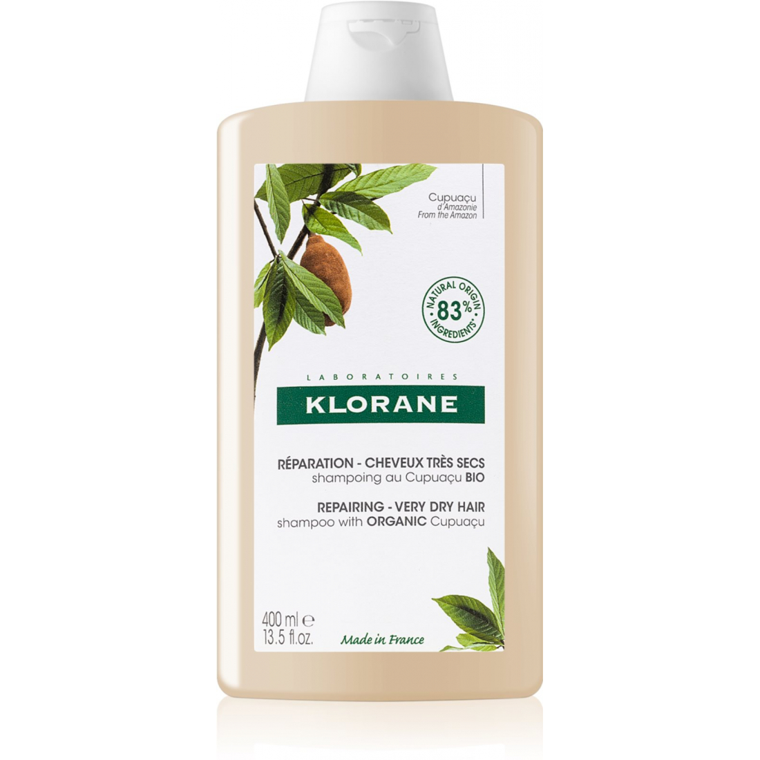 'Au Cupuaçu Bio' Shampoo - 400 ml