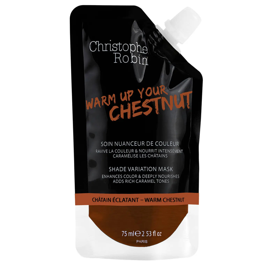 'Shade Variation Pocket' Hair Mask - Warm Chestnut 75 ml