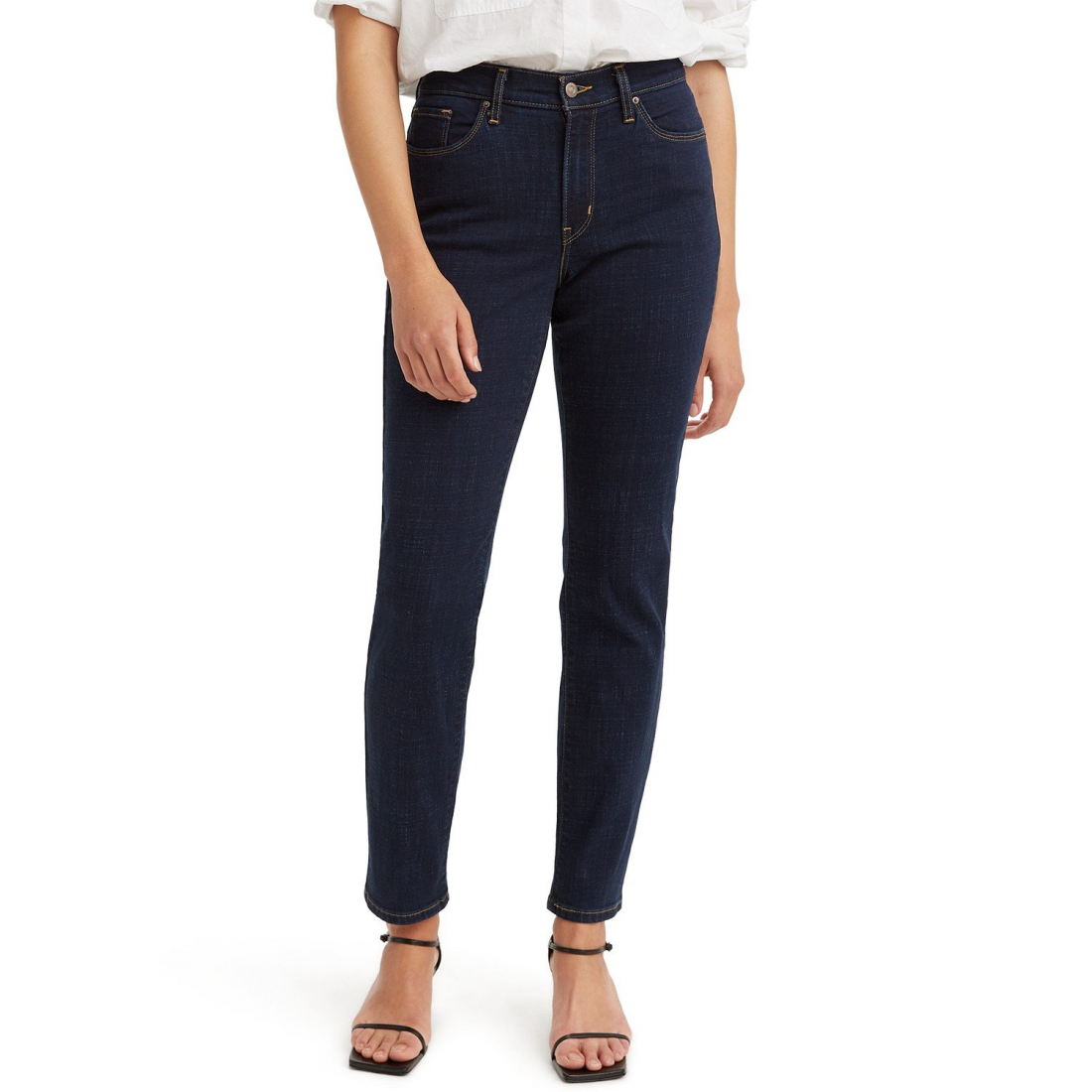 Jeans 'Classic Mid Rise Straight-Leg' pour Femmes