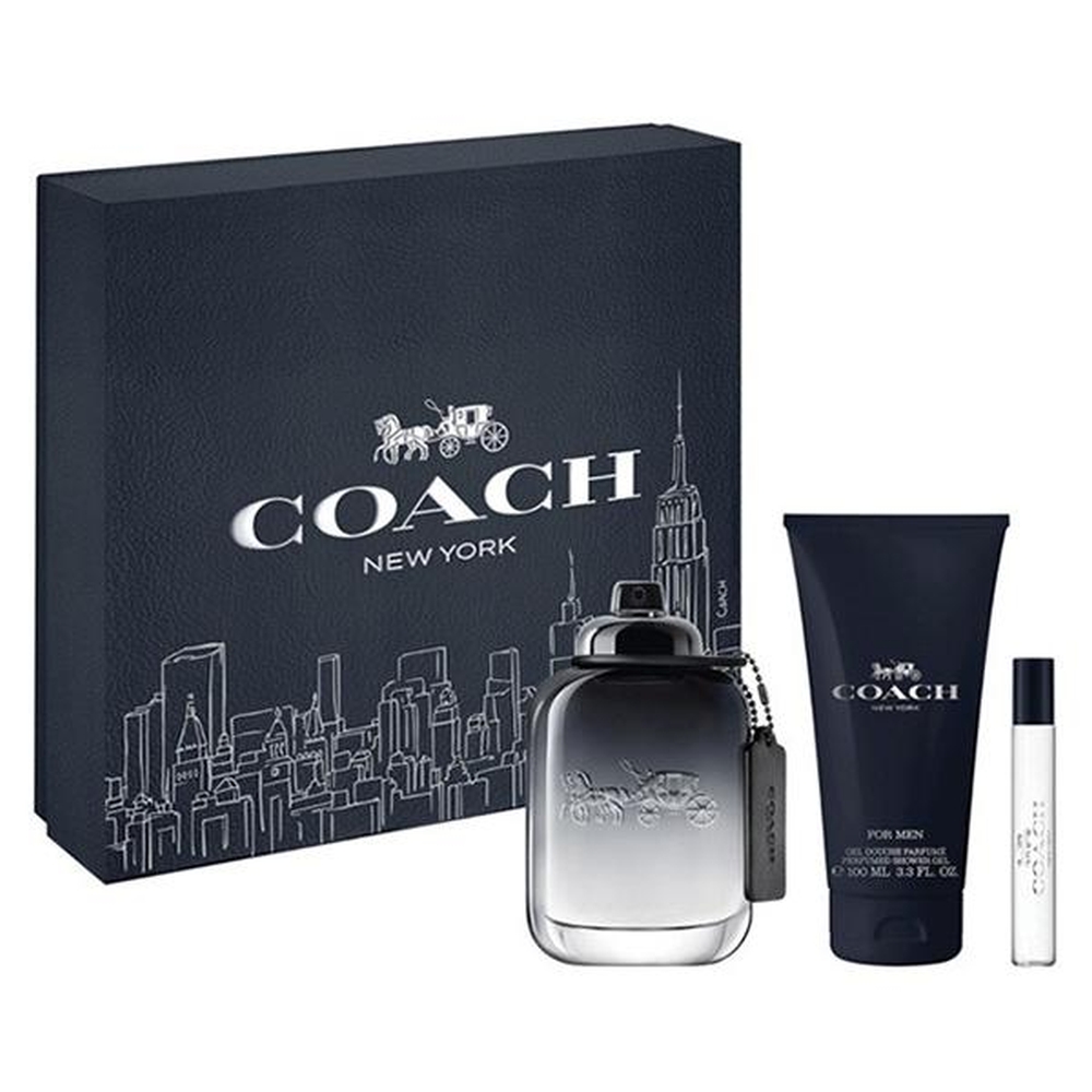 'Coach For Men' Perfume Set - 3 Pieces