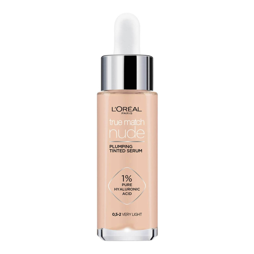 'True Match Nude Plumping Tinted Serum' Foundation - 0.5-2 Very Light 30 ml