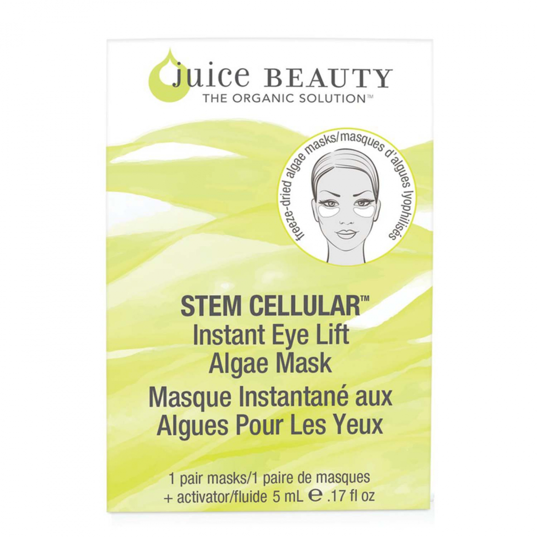 Masque pour les yeux 'Stem Cellular Algae' - 1 Paire